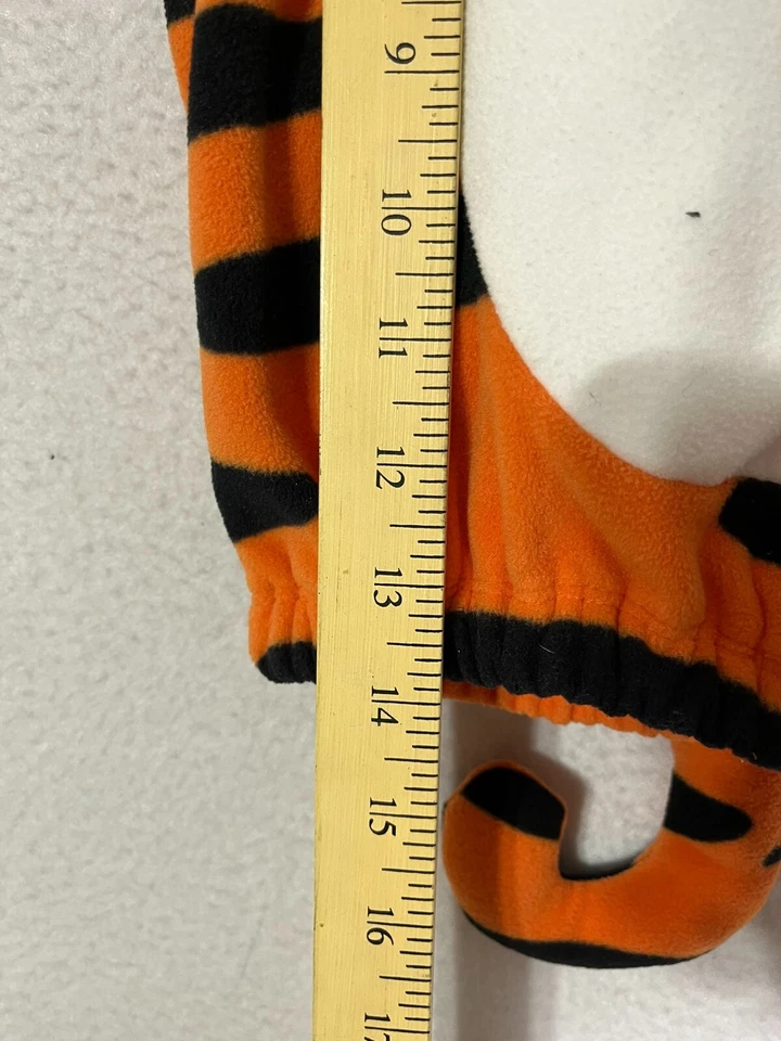 Carters Naranja Blanco Vellón Acolchado Tigger Halloween Disfraz Bebé Talla 18 Meses Foto 2 de 4
