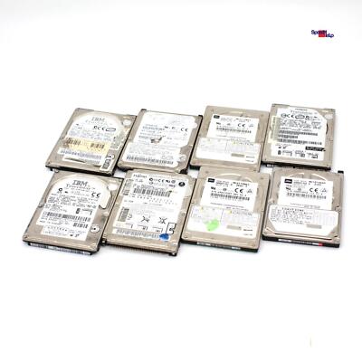 8x PACK ATA 44-PIN NOTEBOOK HDD 2,5'' DRIVE LAPTOP FESTPLATTE HARD DISK IDE