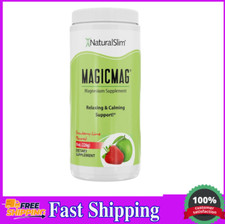 NaturalSlim MagicMag Magnesium Citrate Powder, Strawberry Lime, 8oz