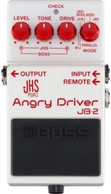Boss JB-2 Angry Driver Gitarren-Effekt-Pedal neu im Karton weiß