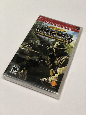 Brandneu & versiegelt US MARINEROBBEN FIRETEAM BRAVO SOCOM - PSP
