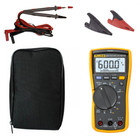 FLUKE 117 True RMS Digital Multimeter (KITH) Test Leads/Probes/Croc Clips & Case