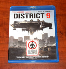 District 9 Blu Ray, 2009, Widescreen 2-Disc Edition, Sony Pictures 