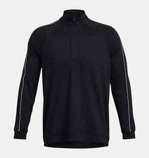 Under Armour Storm Midlayer mit &frac12;-Zip schwarz/weiss