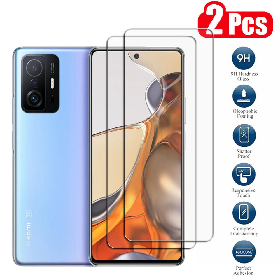 Funda Carcasa TPU Transparente para Xiaomi Mi 14T 13T 12T 11T 10T Pro + 2X Protector Pantalla - Imagen 2 de 4