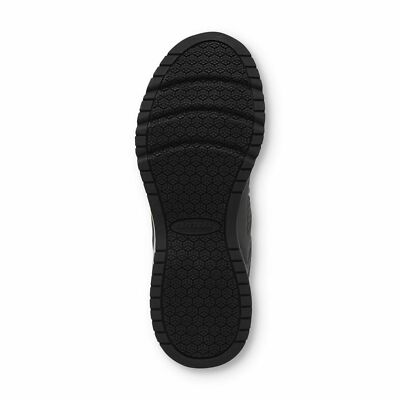 Safetrax Women's Black Jazz Work Lace-Up Sneakers Shoes Medium