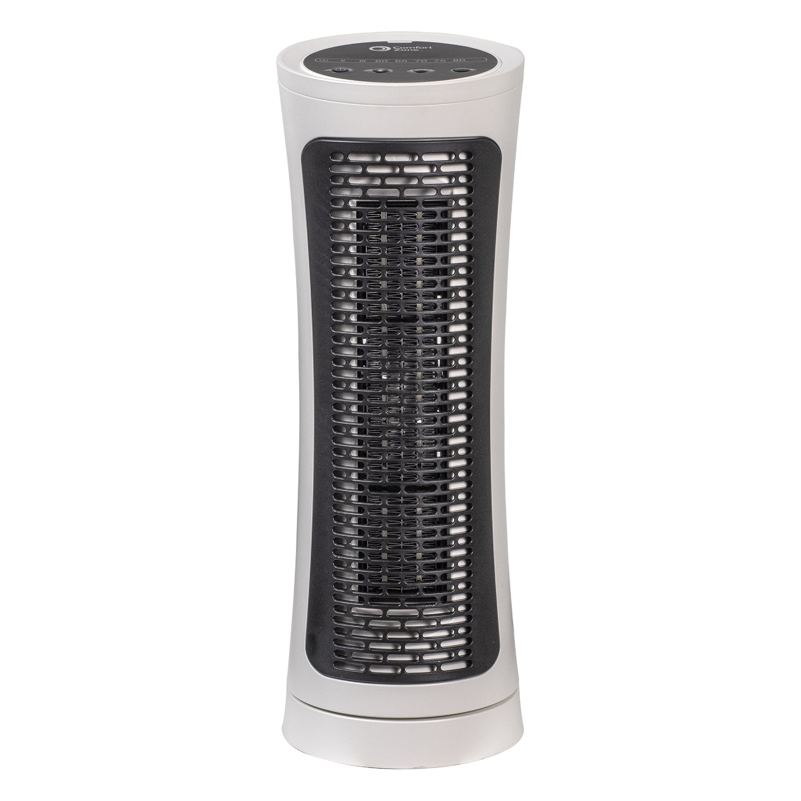 Comfort Zone 1500W Ceramic Energy-Save Space Heater, White