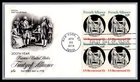 US FDC # 1753 13c French Alliance ArtCraft Block S.Cancel 1978, 9h512