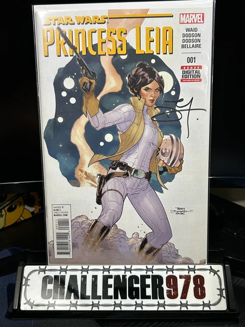 STAR WARS Princess Leia #1 Terry Dodson SIGNED w/ COA