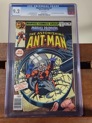 CGC 9.2 Graded 1979 MARVEL PREMIER #47 First App Scott Lang ANT-MAN