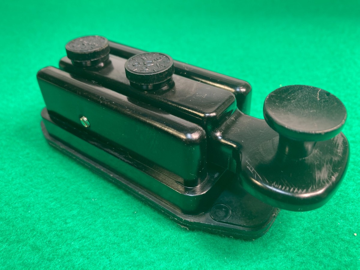 RARE ANCIEN MANIPULATEUR morse DYNA militaria dans son jus EUR 85,00 - FR