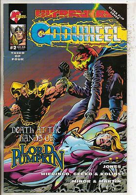 Malibu Comics Godwheel #2 February 1995 Thor VF+