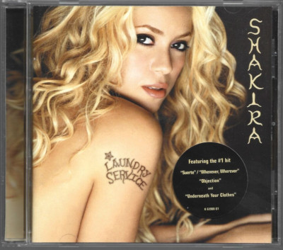 CD Shakira - Wäscheservice - Made in USA - 2001 Epic - EK 63900
