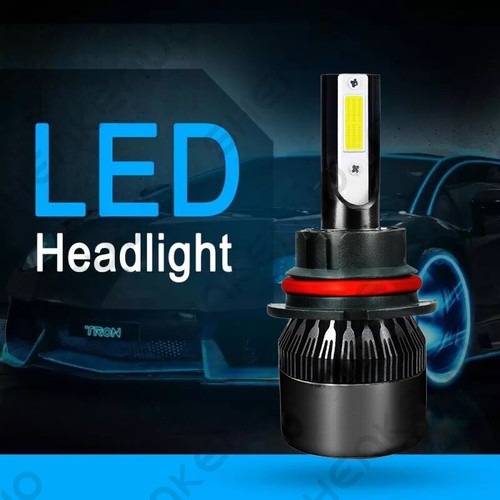For LINCOLN Town Car 1990-2002 Combo 8000K 9007 LED Headligh High/Low Beam Bulbs - Picture 12 of 12