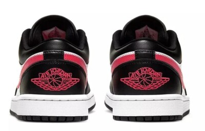NIKE AIR JORDAN 1 LOW BLACK / SIREN RED / WHITE DC0774-004