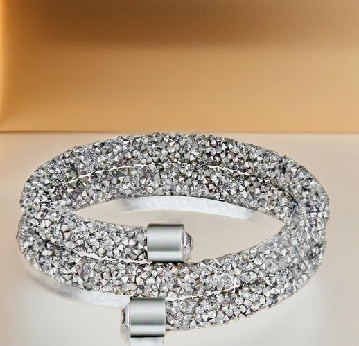 Swarovski crystal double shop wrap bracelet