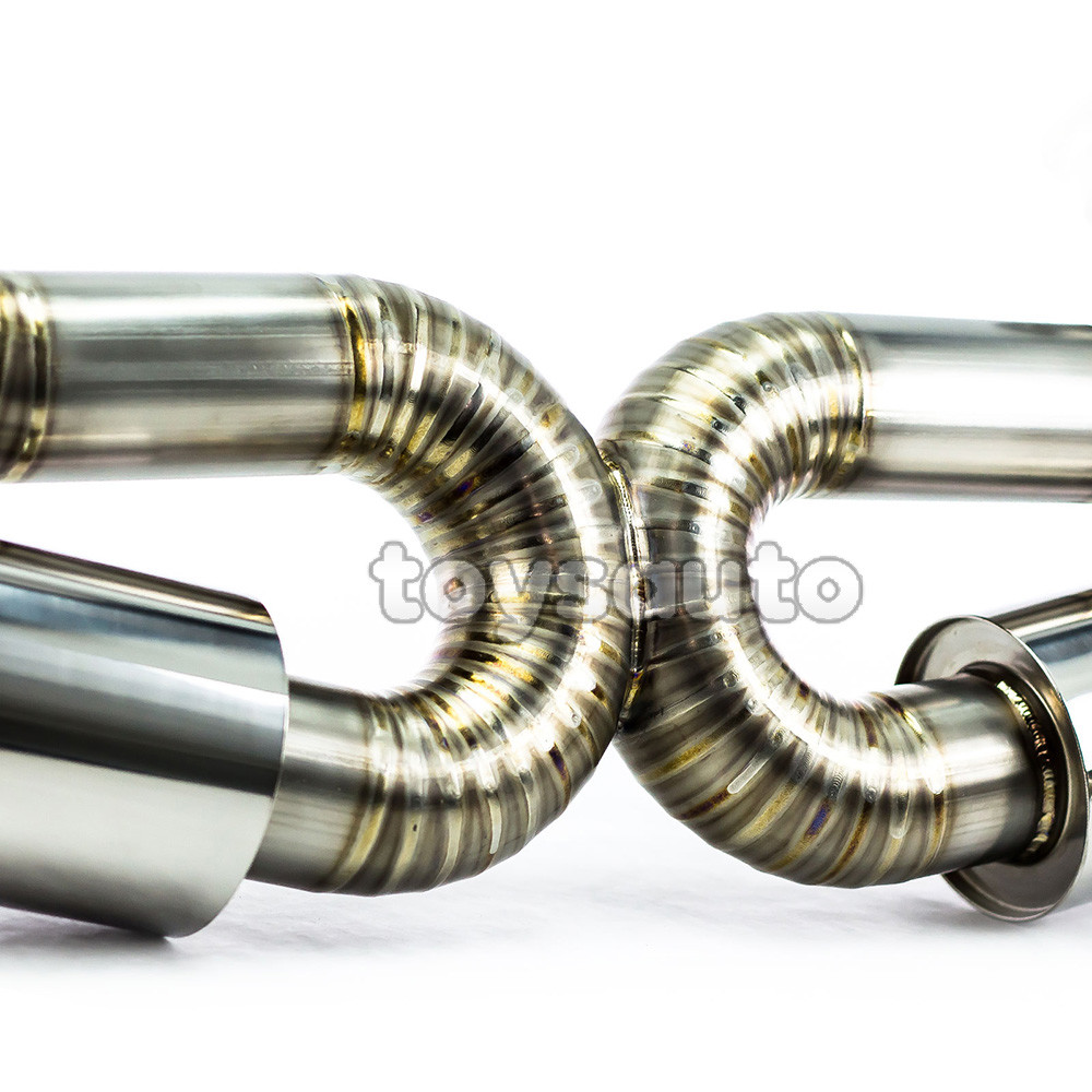 Rev9 18.5lbs Full Titanium Catback Exhaust 76mm Tip for Audi R8 5.2L V10 09-15
