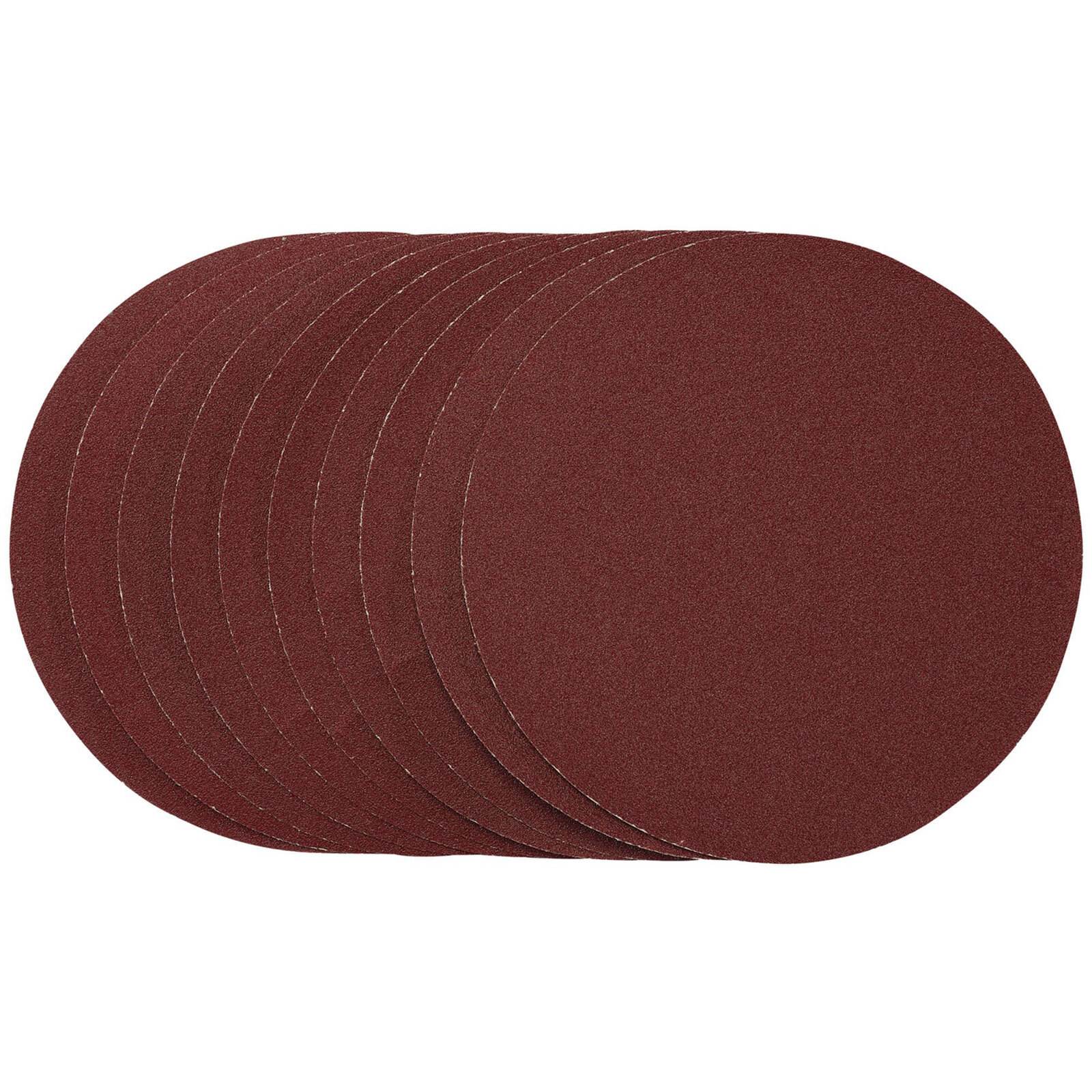 Draper 63014 Dischi Abrasivi, 150mm, PSA, 120 Sabbia, (Confezione Di 10)