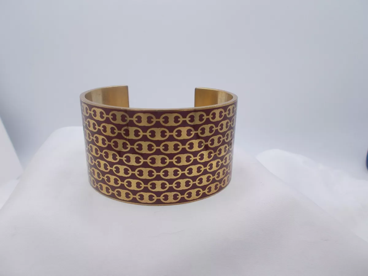 Tory burch shop logo cuff bracelet