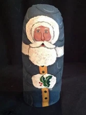Silvesrti Vintage Stuffed Primative Santa.