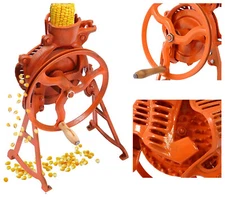 Corn Sheller Hand Crank Corn Cob Stripper with Stand Heavy Duty Shelling Machine