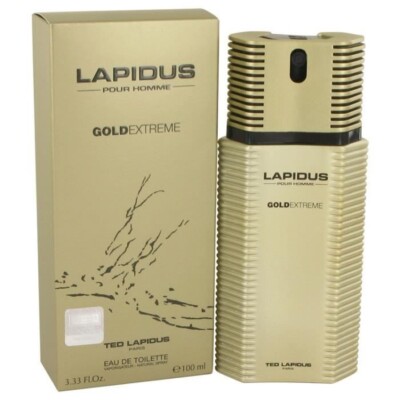 LAPIDUS POUR HOMME GOLDEXTREME Eau De Toilette 100 ml.