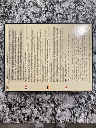 🟢🟢Wentworth “River Landscape w/Peacocks & other Exotic” RARE Wooden Puzzle 250 - Picture 4 of 9