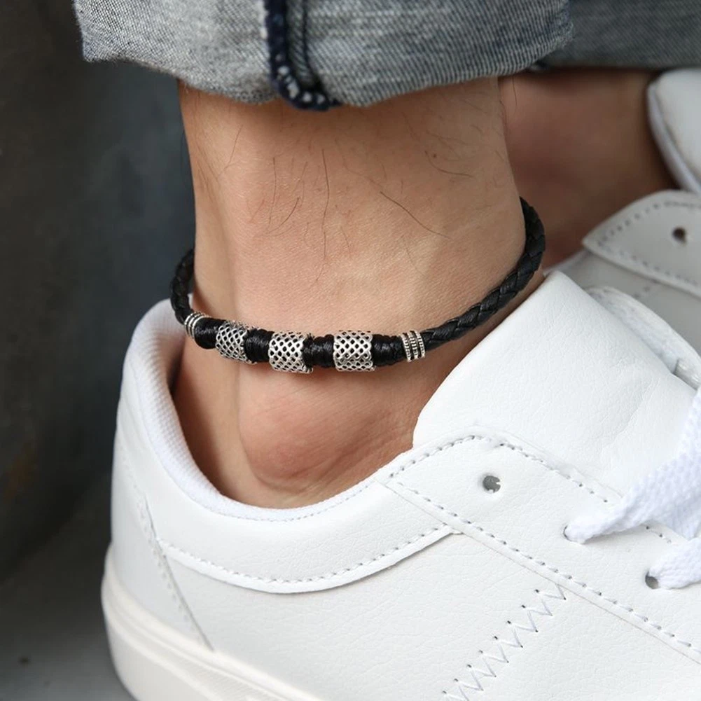 Mens rope cheap ankle bracelet