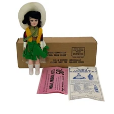 Vintage 1970s Reddi-Wip Bicentennial Doll 8" Western Cowgirl Read