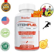 Multi Vitamins and Minerals for Men Women Capsules Stem Cells Regenration 120ct