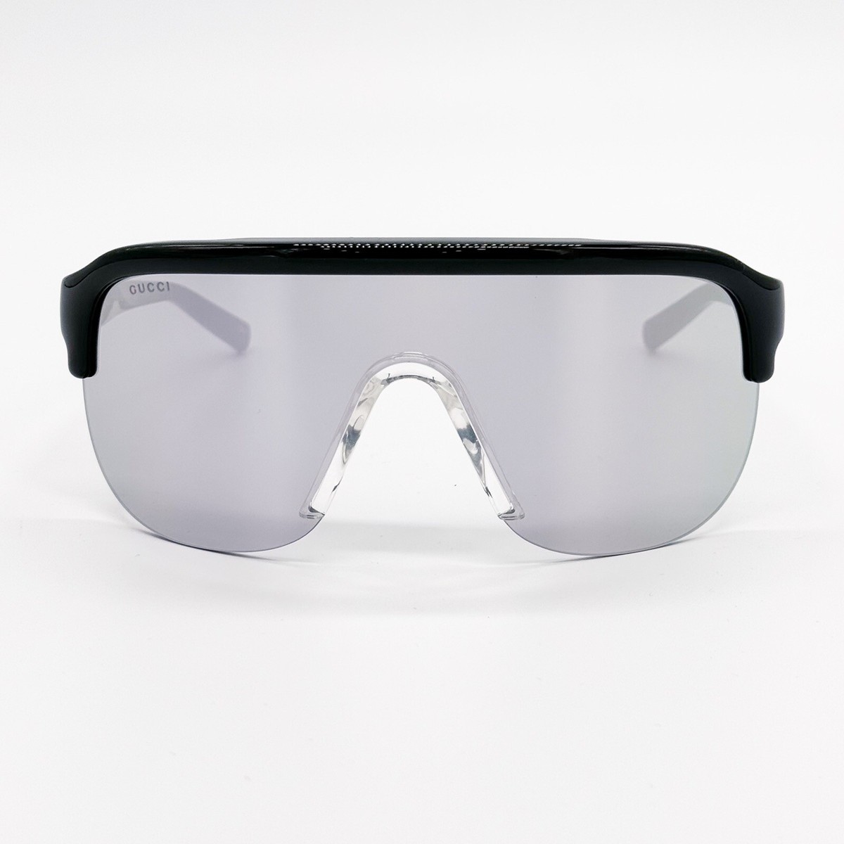 小物 00s GUCCI Shield Sunglasses NEW GG1645S 003 GUCCI SHIELD BLACK SILVER UNISEX SUNGLASSES GG