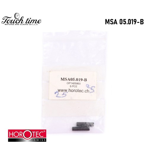 Horotec MSA05.019-B one piece Derlin®end piece , Hole Ø 1.10 MM Black. - 第 3/3 張圖片