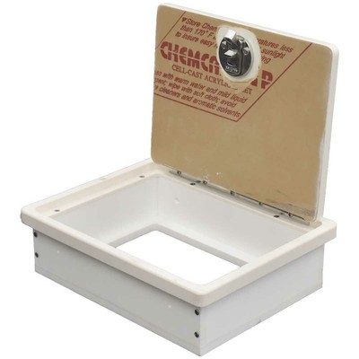 Chaparral Boat Selector Switch Box 65.00039 | 12 x 9 1/4 Inch Off White