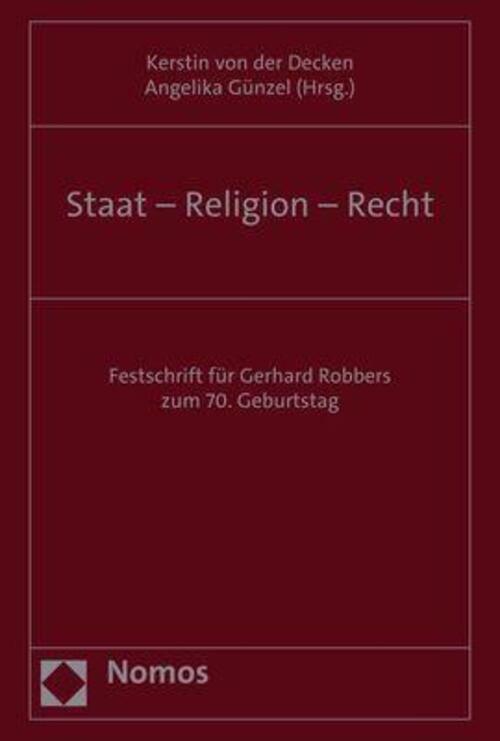 Thumbnail - Staat - Religion - Recht | Festschrift Für Gerhard Robbers Zum 70.