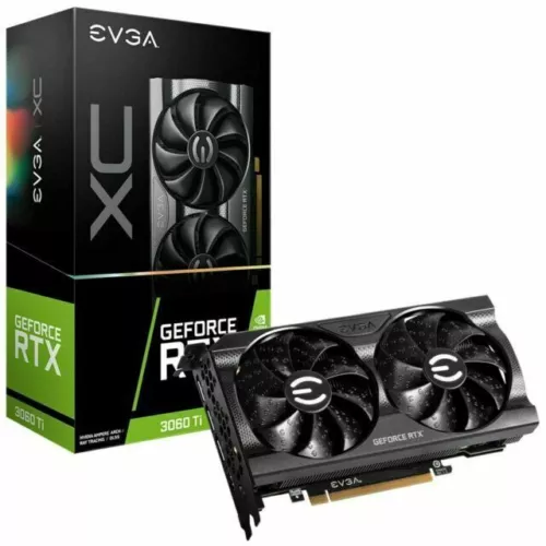 EVGA GeForce RTX 3060 Ti XC GAMING 8GB GDDR6 Graphics Card (08G-P5-3663-KL)