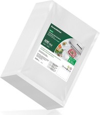 Sacs Sous Vide Alimentaire 100 Sachets 15x25 cm pour Machine Sous Vide