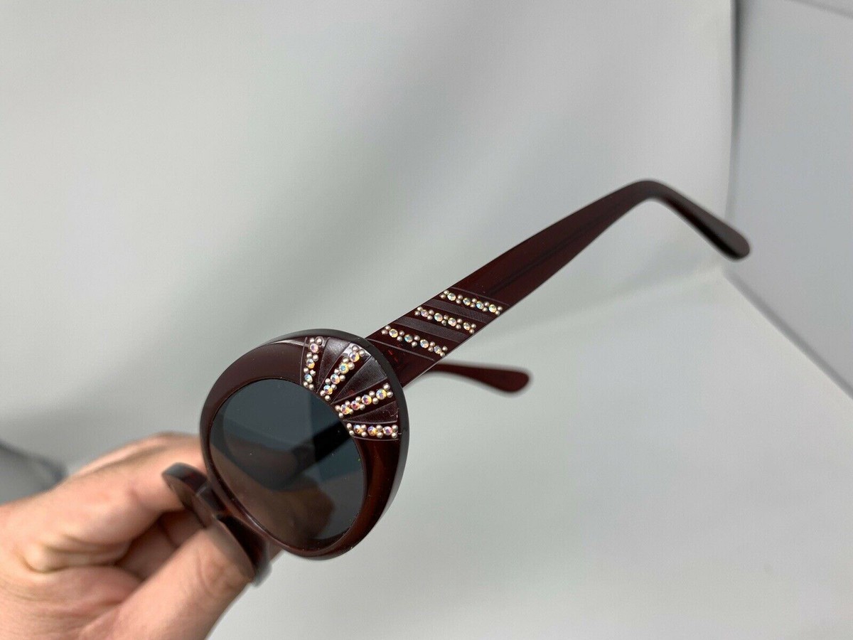 FriezeFrames Sunglasses with Swarovski Crystals 1A26 Red FRIEZEFRAMES Dorothy RED Eyeglasses 1A26 w/ Swarovski  main image 3