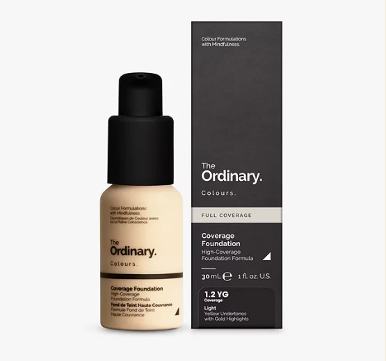 The Ordinary Coverage Foundation 1.2YG SPF15 Make Up 30ml - 3 pack brand new - Image 2 of 4