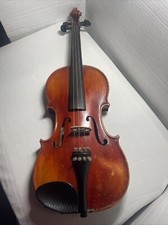 Vintage John Juzek 24  Violin Made in Germany Formerly In Prague Needs Repairs