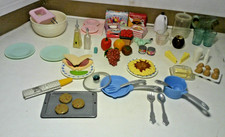 Toy Kitchen Utensils  Toy Food  Dishes  Pots  Pans For 18" Dolls 