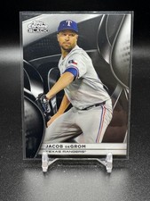 2025 Topps Chrome Black #123 Jacob deGrom