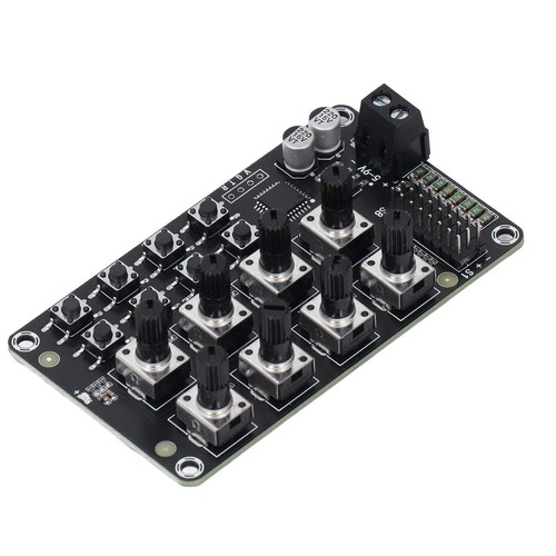 Rotating Knob 8 Channel Servo Controller Control Board With High Accuracy 5‑8 CB - Bild 12 von 23