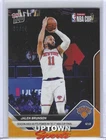 Jalen Brunson 2025-26 NBA Topps NOW Card # 82 NBA Cup 40 Points ORANGE Foil-2/25