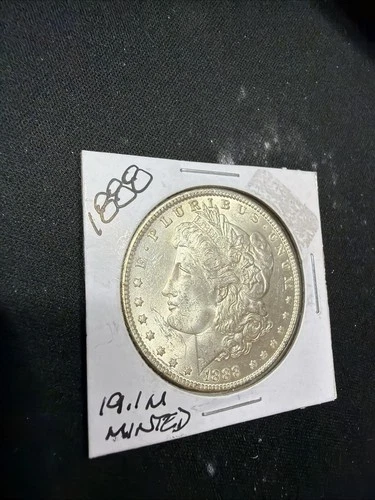 1888 Morgan Silver Dollar BU.