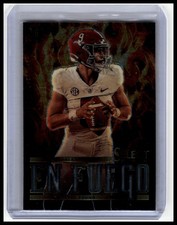 2023 Panini Select Draft Picks #EF-BY Bryce Young En Fuego