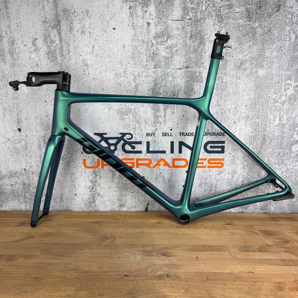 2021 Giant TCR Advanced SL M/L Carbon Scheibenbremse ISP Chrysokoll Rahmenset 700c - Bild 2 von 4