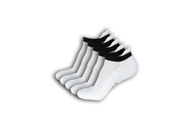 Picaldi Herren Socken 6 Paar Sneaker Easy White