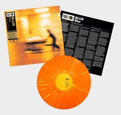 BLUR - Blur Rough Trade 50th Anniversary Edition Orange Splatter VINYL