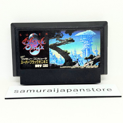 Super Black Onyx Famicom Cartridge Only JP ver Used Tested Japanese Game