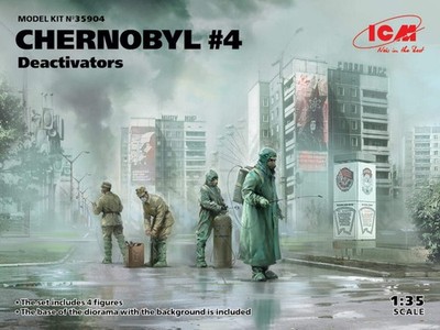 ICM 35904 1:35 Tschernobyl No.4 Deactivators